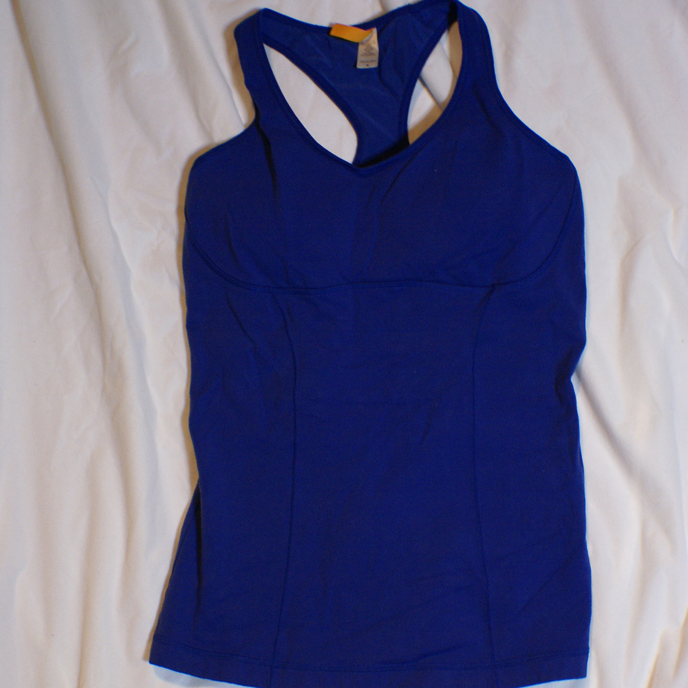 SOLD Lucy Racerback Tank with Built-In Bra
