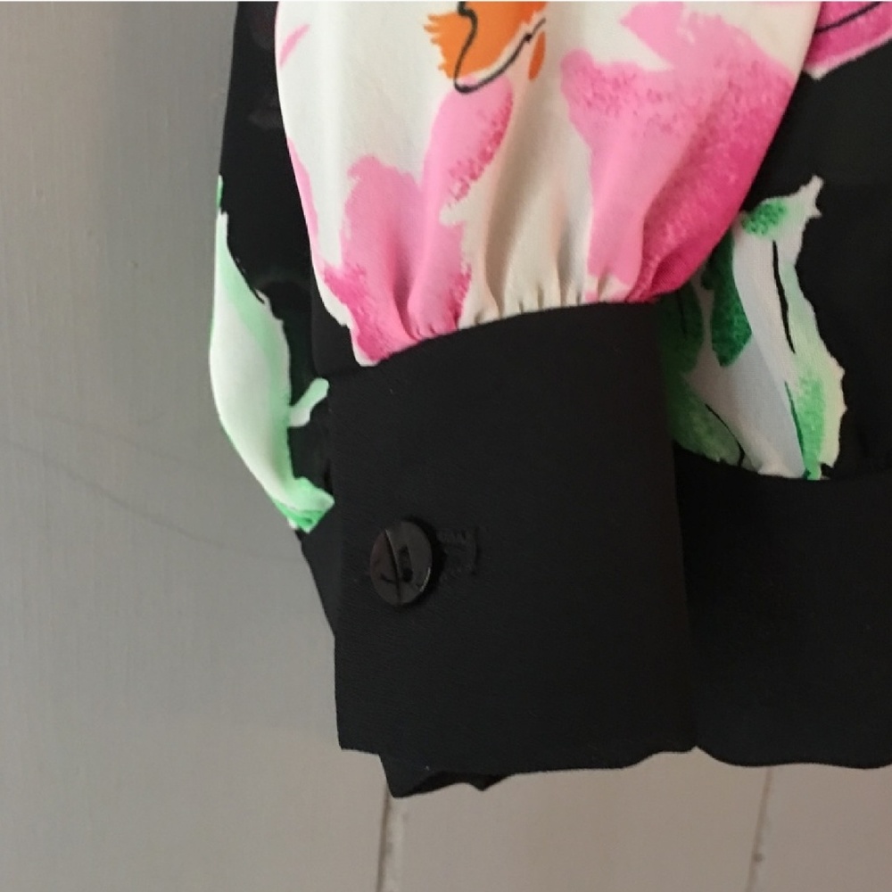 Lad Winn Vintage Floral Blouse NWT - Picture 4 of 5