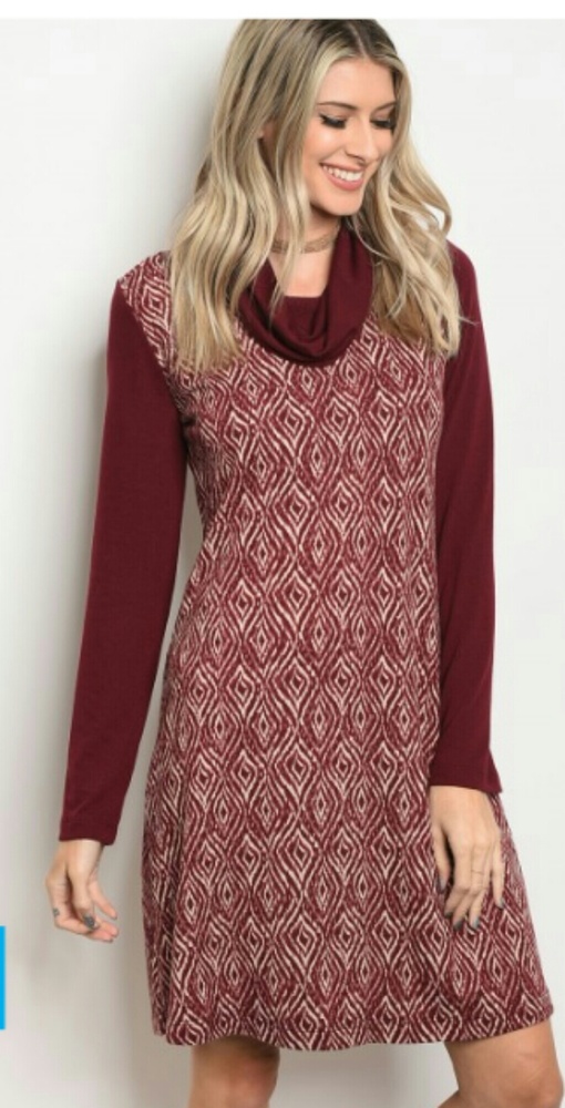 Gorgeous paisley sweater dress