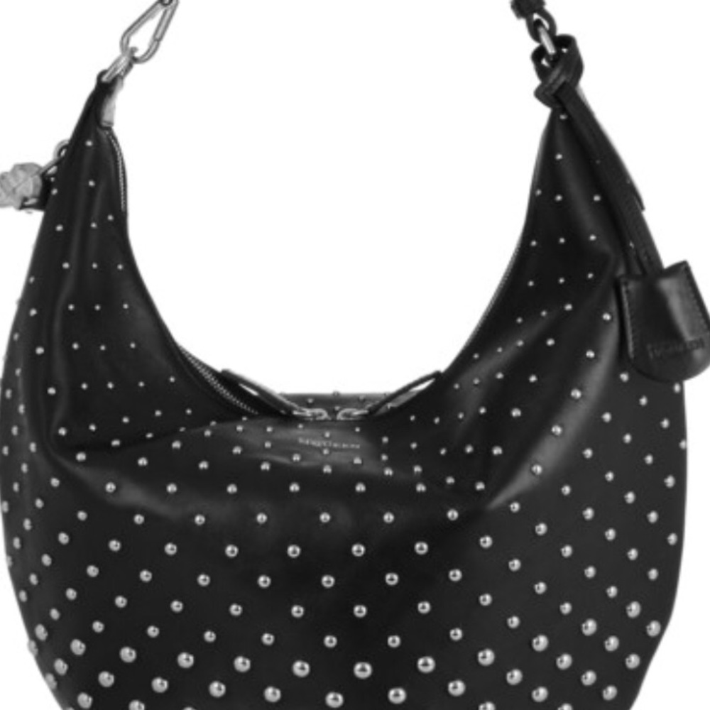 Alexander Mcqeen Padlock w/silver ombré studding! - Picture 6 of 8
