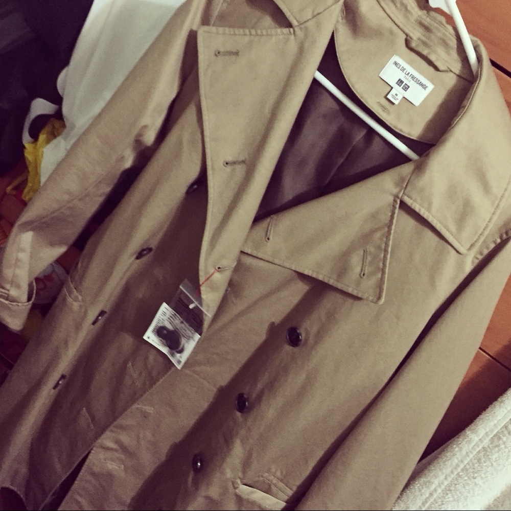 Uniqlo Trench/Pea Coat Brand New!