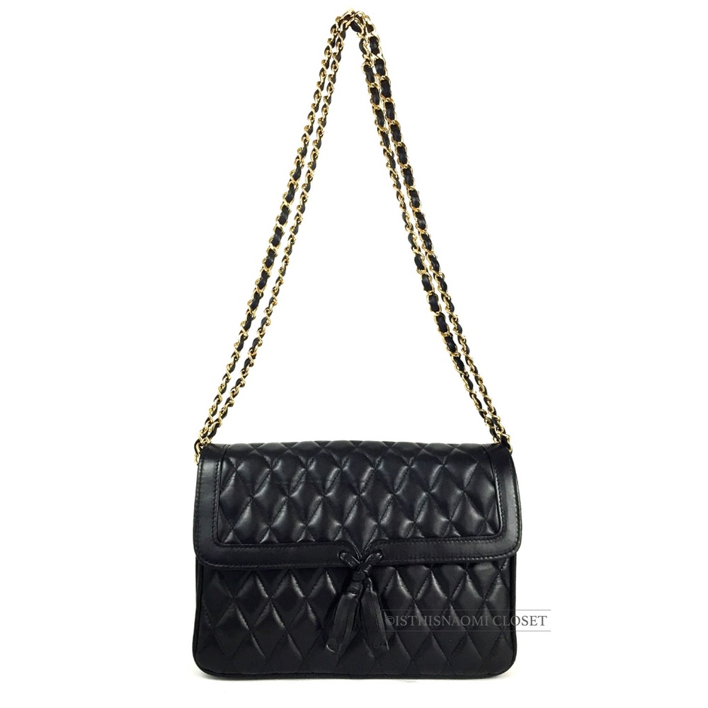 Loderer Italy Vintage Diamond Quilted Shoulder