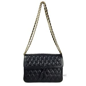 Loderer Italy Vintage Diamond Quilted Shoulder