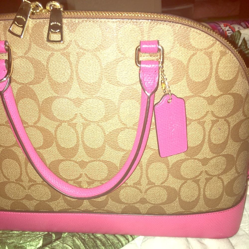 Coach Sierra Satchel with matching wristlet