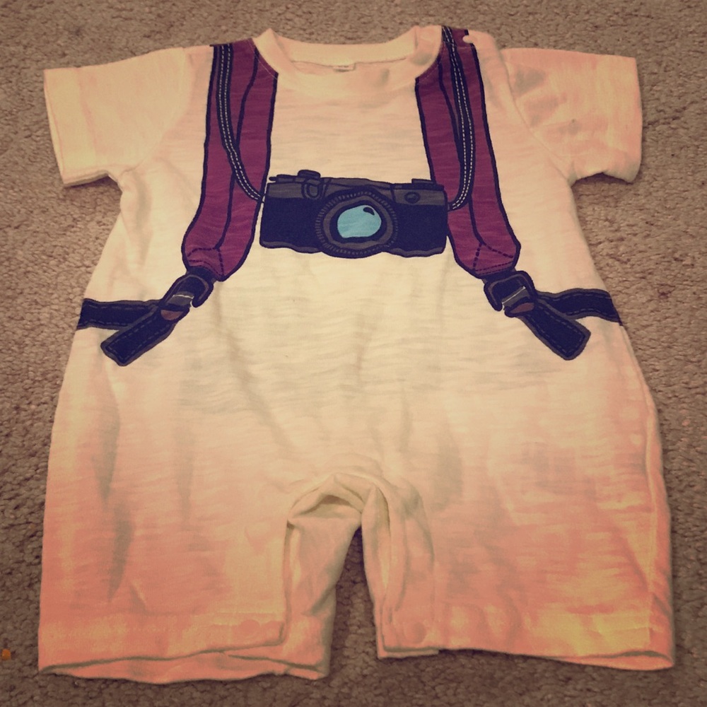 Adorable Japanese baby romper