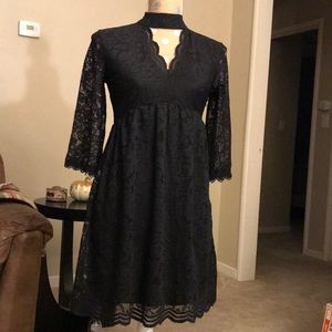 Black Lace Dress