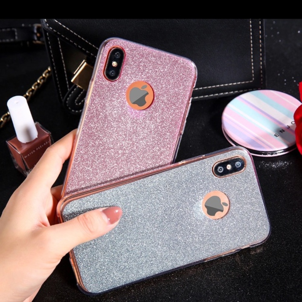 💕GLITTER IPHONE X CASE 💕