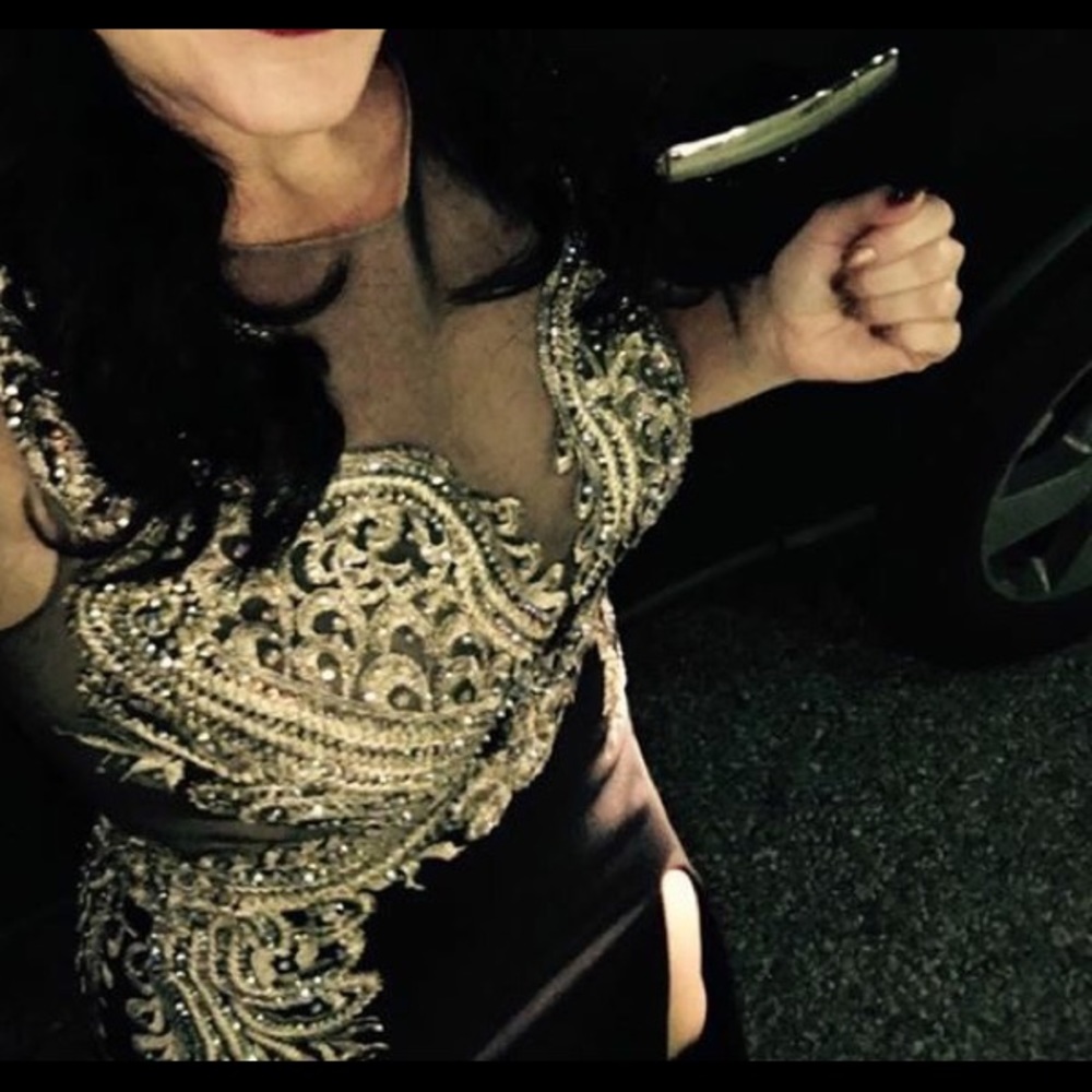 Evening gown gala event