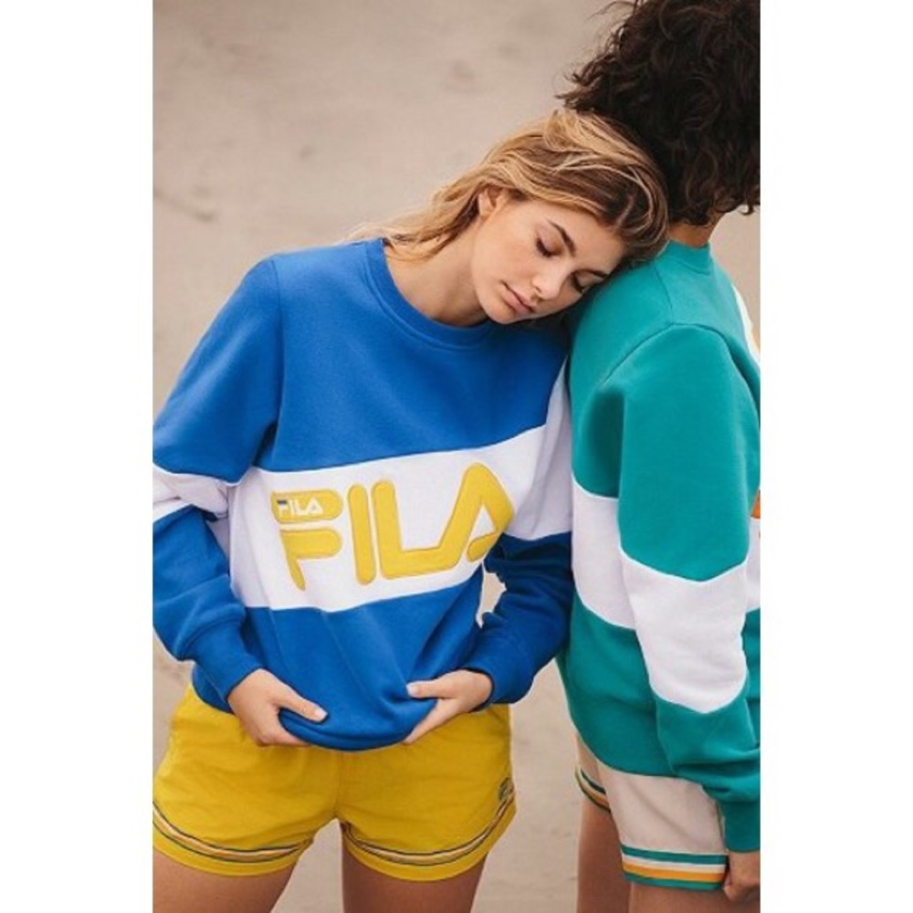 Fila pull-over sweatshirt urban outfitters Alexa