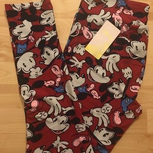 NWT Disney Mickey LuLaRoe Leggings