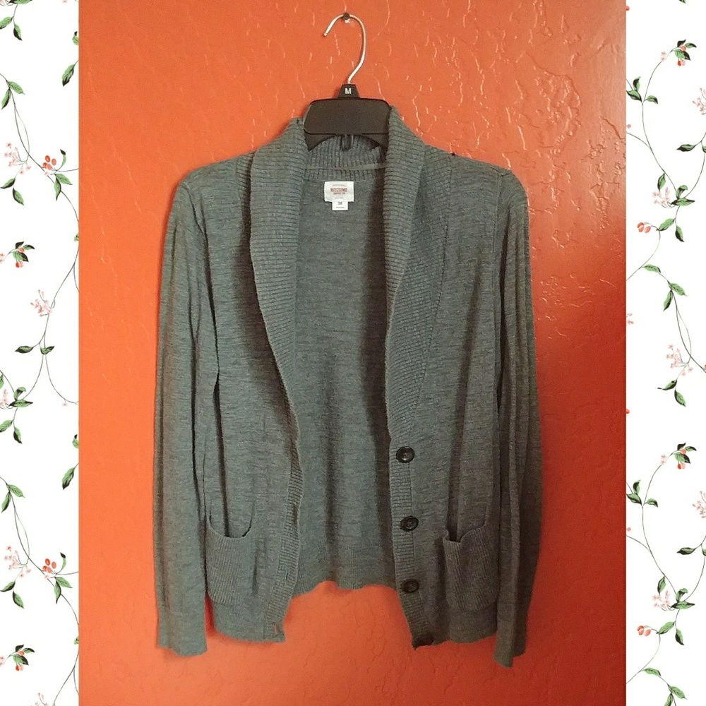 Gray Cardigan