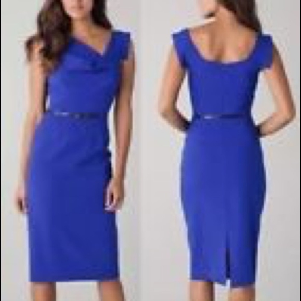 Black halo Jackie O dress ( missing belt)