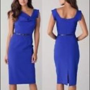 Black halo Jackie O dress ( missing belt)