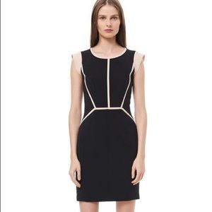 Rebecca Taylor capped sleeve shift dress