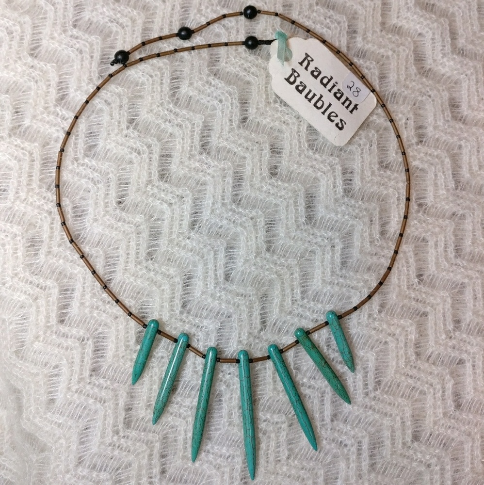 NWT Turquoise Stone Necklace