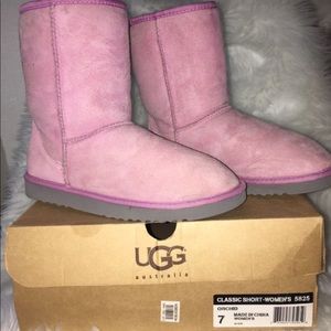 Uggs Pink size 7 women