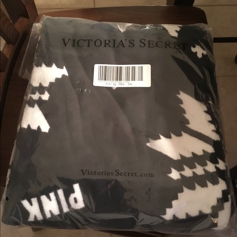 Pink by VS Fleece Throw