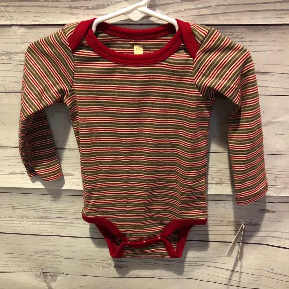 NWT boys 6-12 Tea Collection Bodysuit onesie