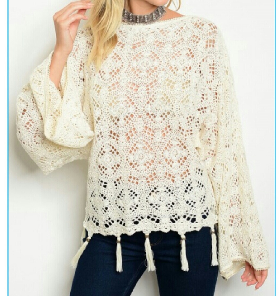 Boho chic lace top💗