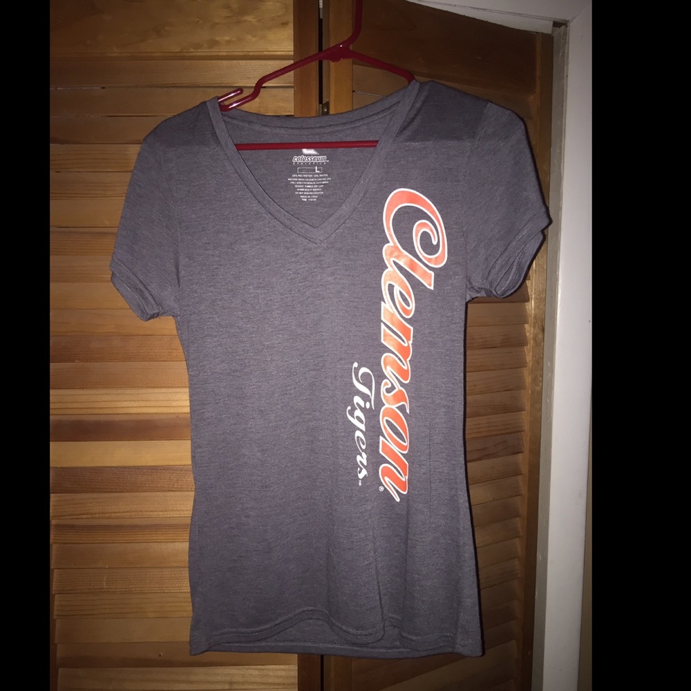 Clemson Shirt Woman's Large