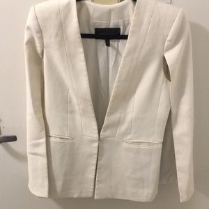 Off white cape blazer