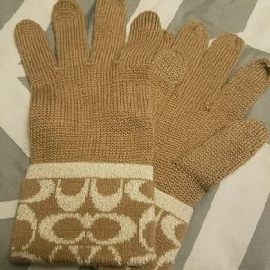 Ladies Coach winter gloves