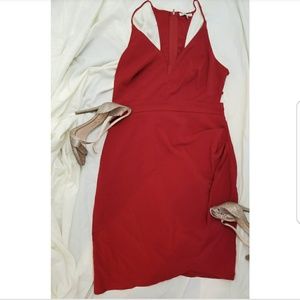 NWOT Charlotte Russe Strappy Caged Back Dress