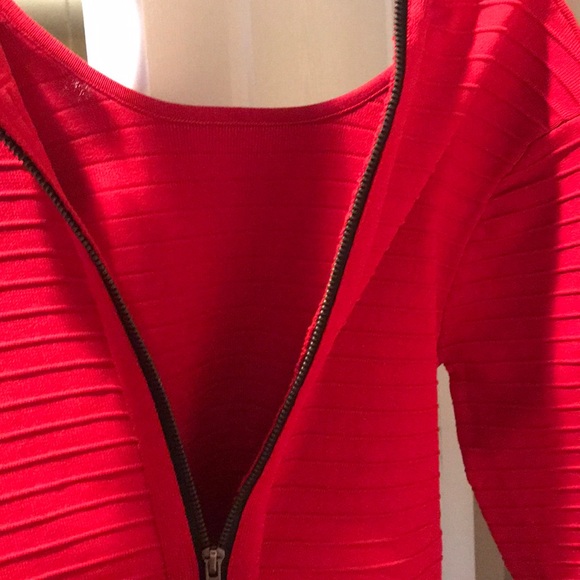 Betsy Johnsin red bandage dress - Picture 2 of 3