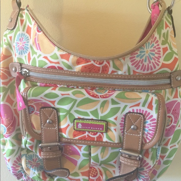 Lily Bloom Cross Body Messenger - Picture 2 of 5