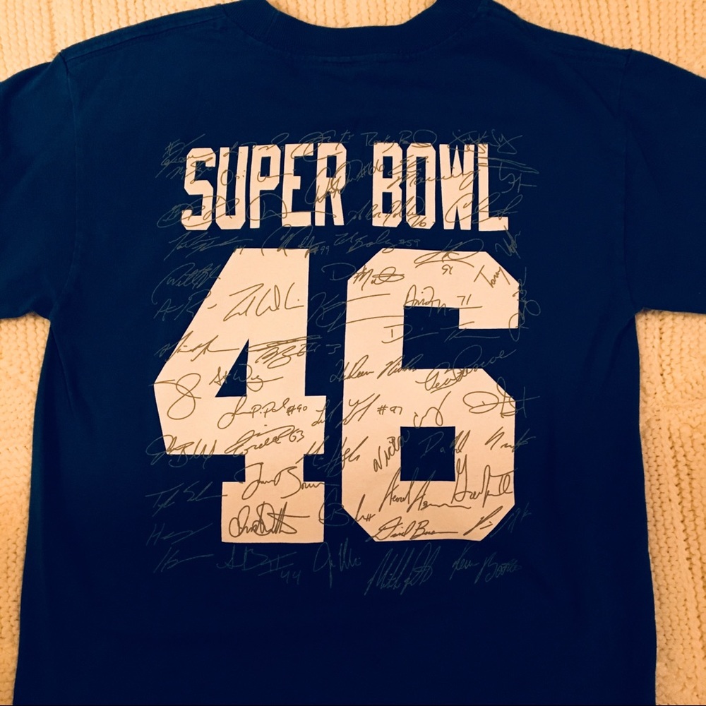 ♥️NY Giants NFL Super Bowl Tee Shirt