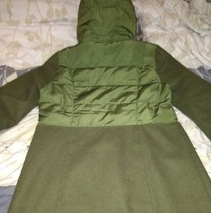 LANDS'END  winter wool coat