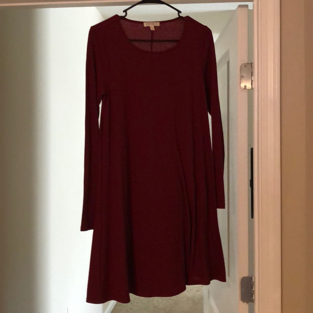 Cranberry dress from Love Fire