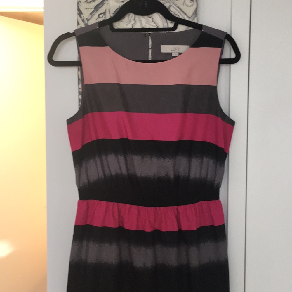 Multicolored work dress from Loft