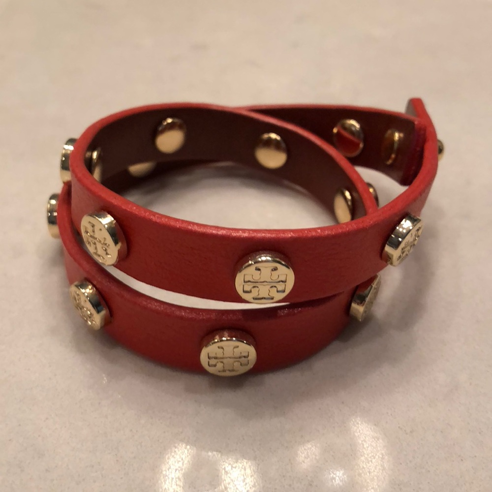 Tory Burch leather bracelet