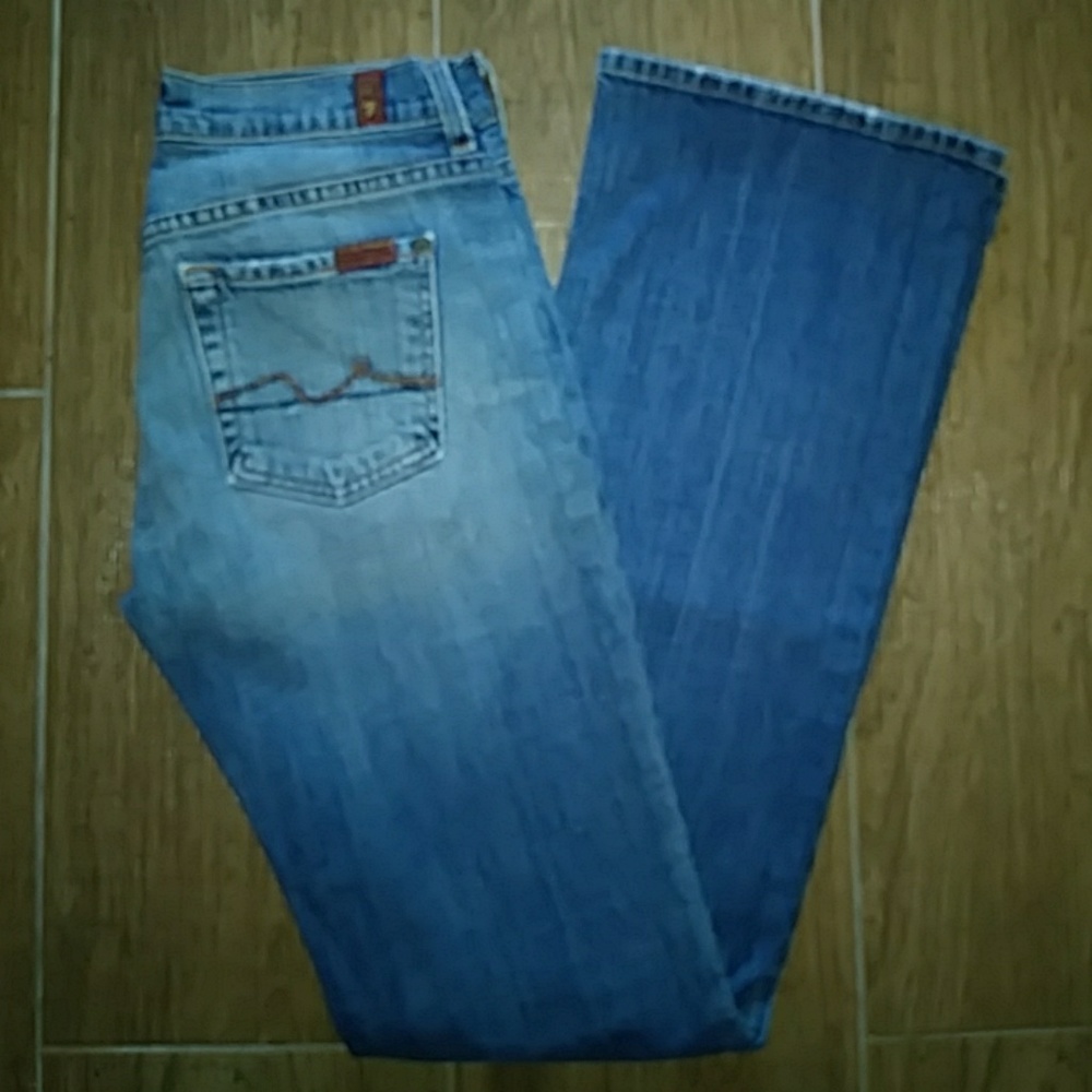 7 For All Mankind Boy Cut Jeans 26