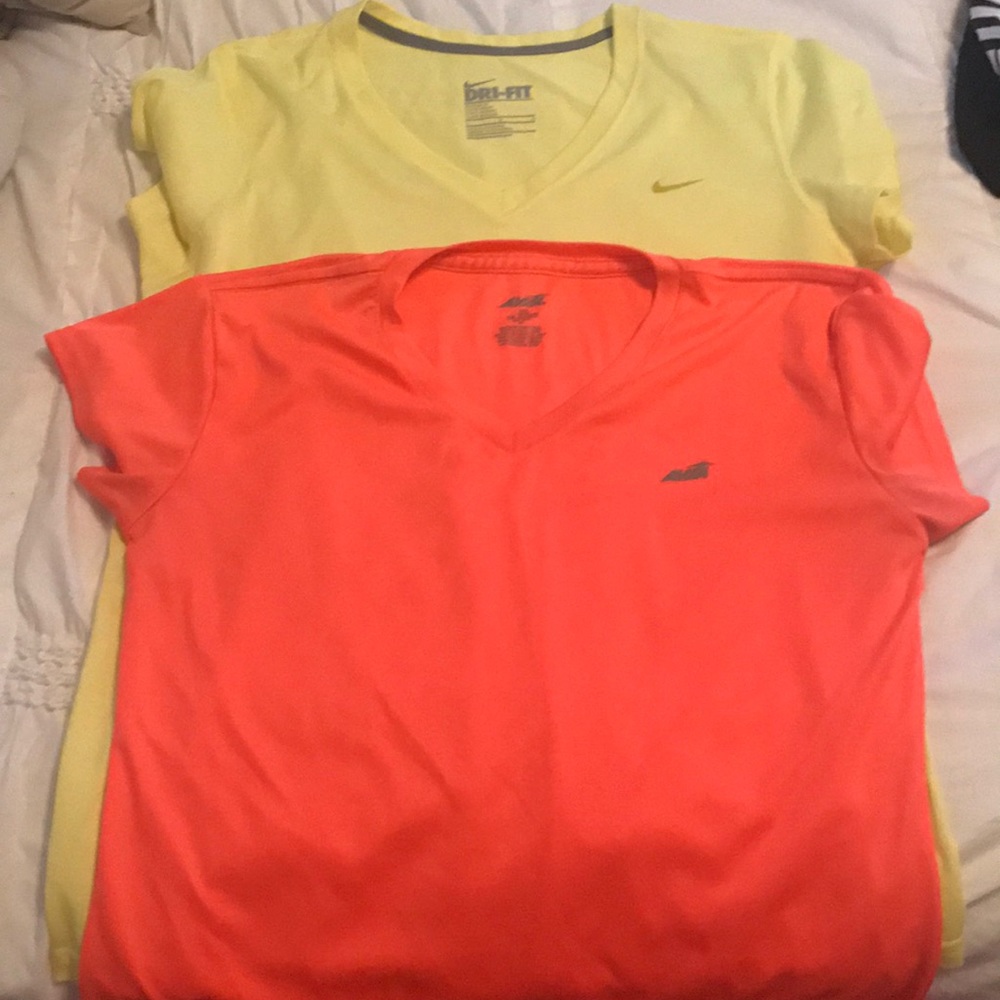 2 workout shirts