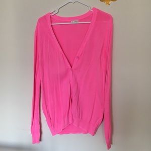 GAP pink cardigan