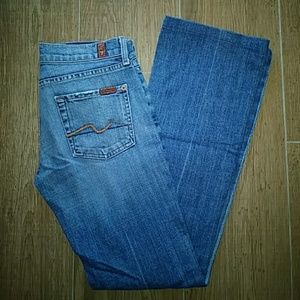 7 For All Mankind Bootcut Jeans 25