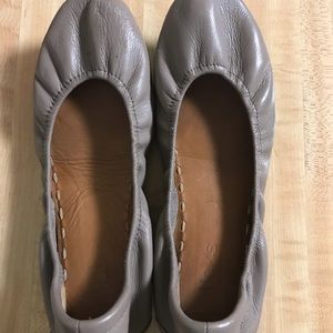 Taupe Tieks. Size 9.