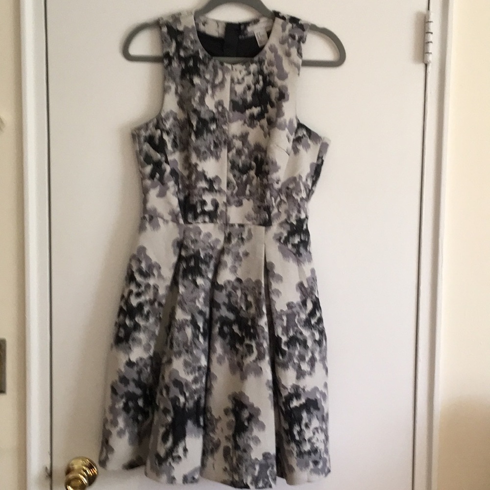 [H&M] Grey/Black Party Dress