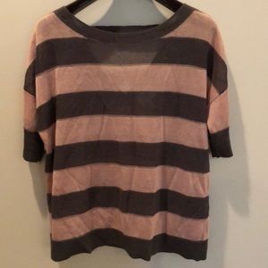 Milly Short sleeve thin sweater