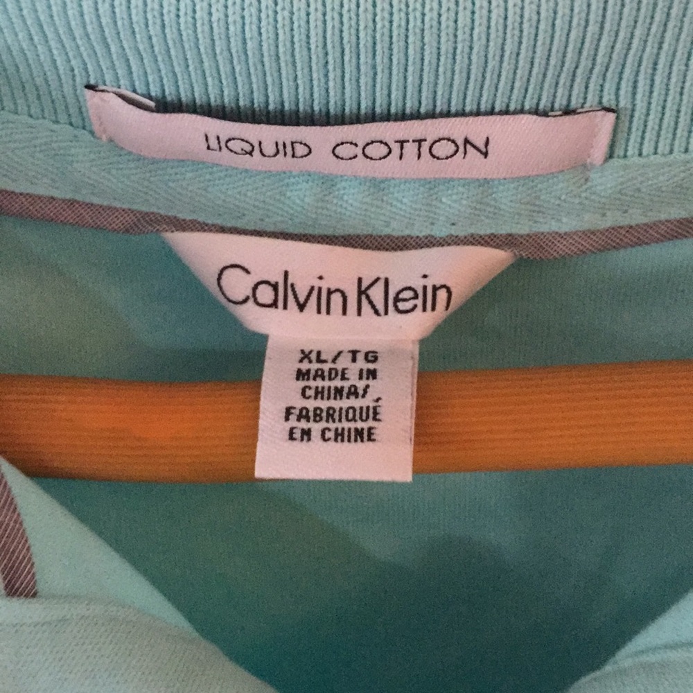 Men's Calvin Klein Polo Shirt - Picture 3 of 5