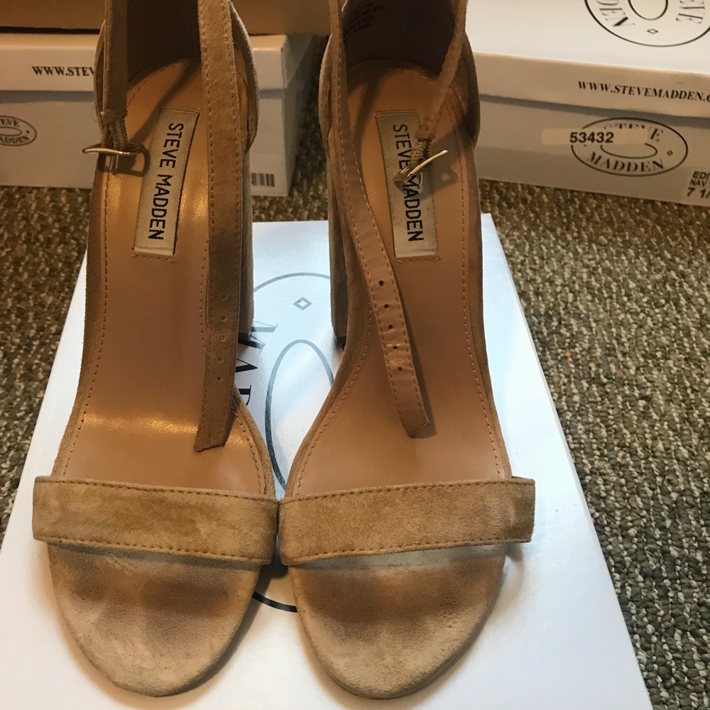 Carson Suede Steve Madden heel