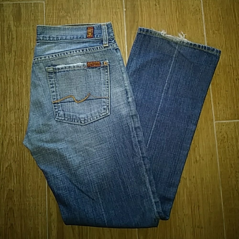 7 for all Mankind Bootcut Jeans 27