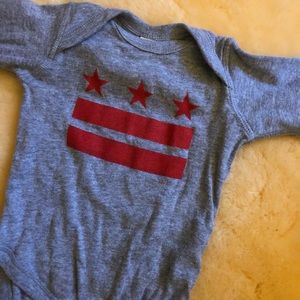 NWOT DC State Flag Onesie