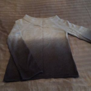 Gray Ombré Sweater
