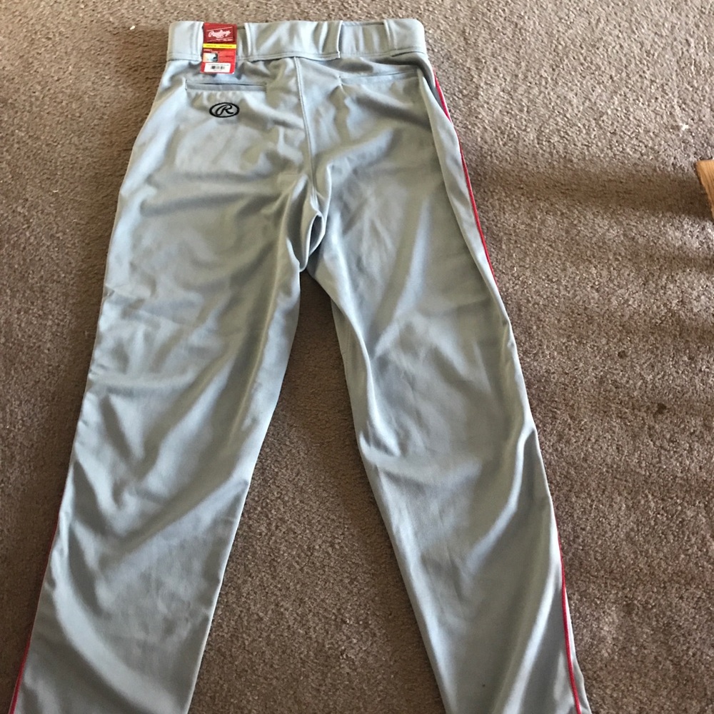 Men’s medium grey Rawlings baseball pants