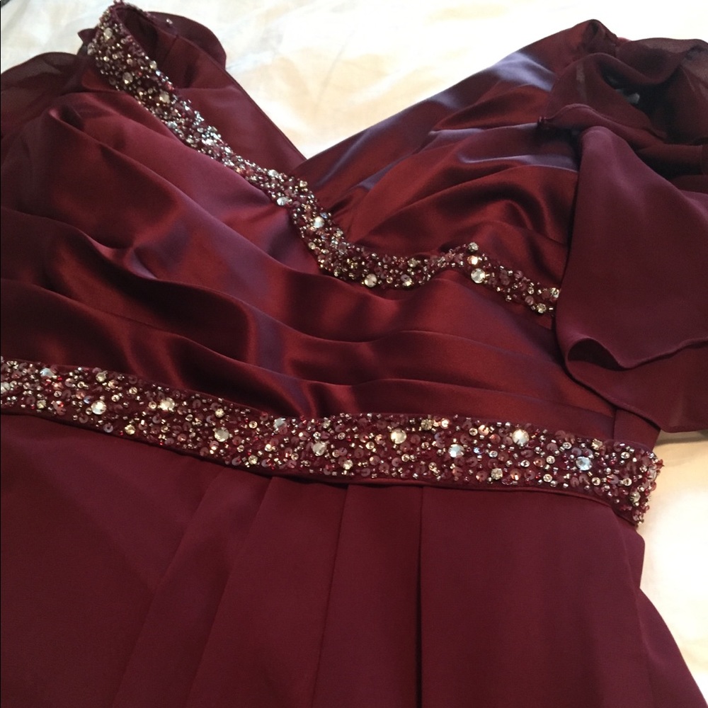 Elegant Designer Gown with touch of bling