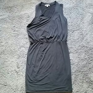 Banana Republic Factory charcoal black dress