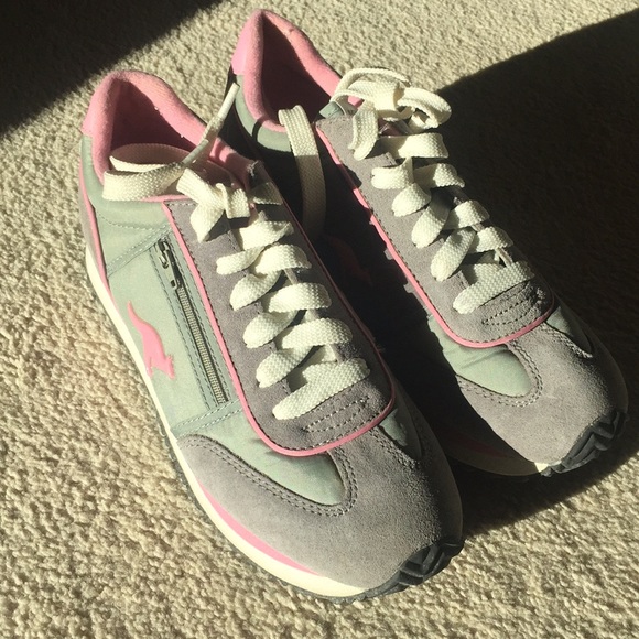 pink kangaroo shoes